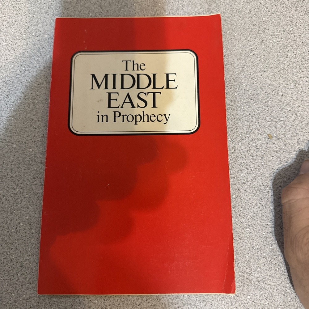 The Middle East in Prophecy by Herbert W. Armstrong VTG Worldwide Church